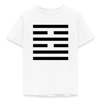 38 Kui - the Opposite (Hexagram) - Kids' T-Shirt - white - Front - AI Model Kid Male (0cm)