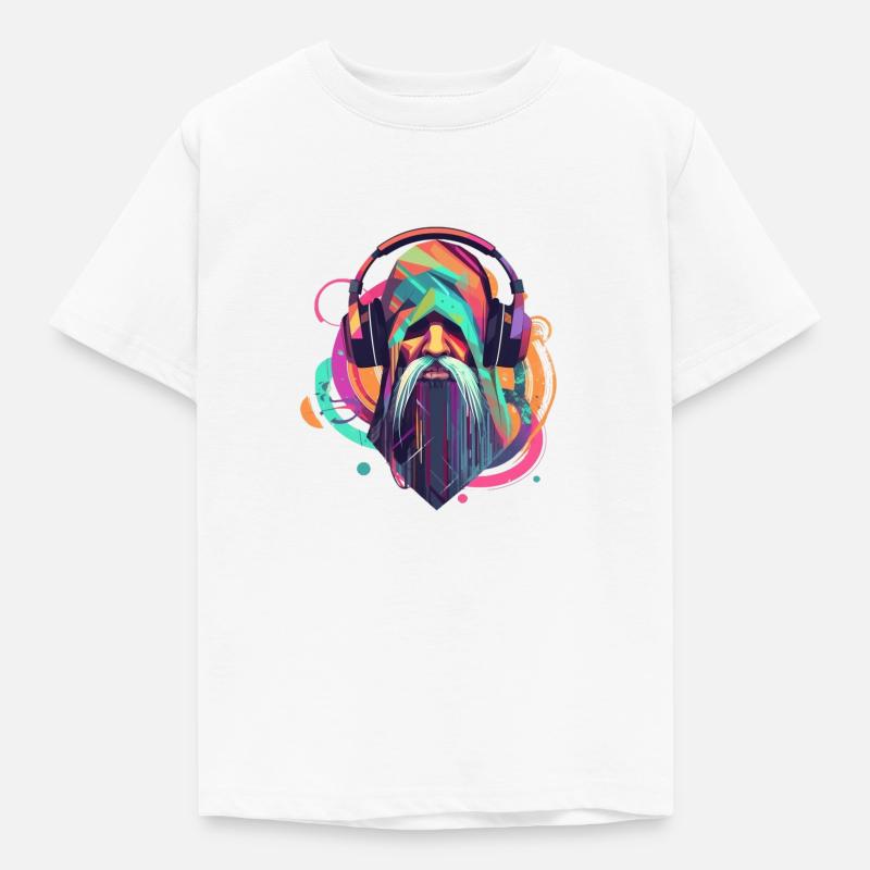 Sorcier coloré - T-shirt Enfant - blanc