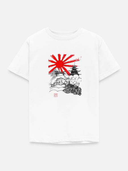 Neko Nihon - Kinder T-Shirt - Weiß