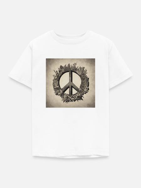 Globale Harmonie - Kinder T-Shirt - Weiß