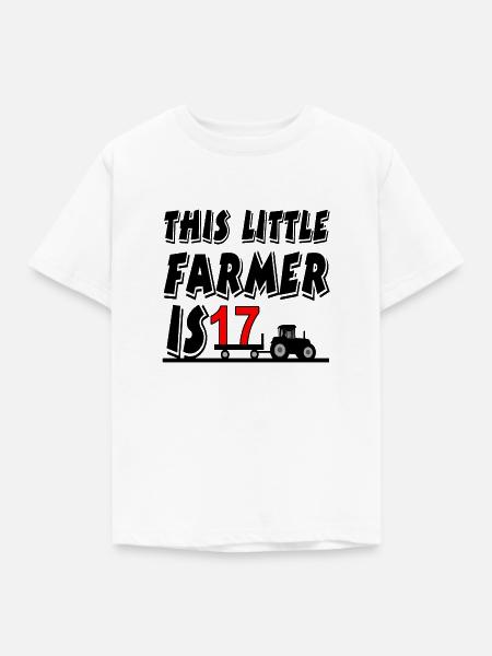 Bauer - Kinder T-Shirt - Weiß