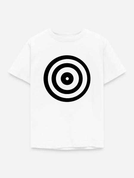 Ziel - Kinder T-Shirt - Weiß