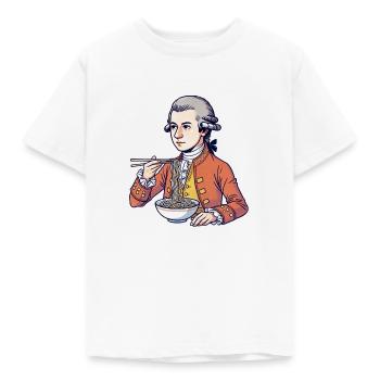 Wolfgang Amadeus affamé - T-shirt Enfant - blanc - Devant - AI Model Kid Male (0cm)