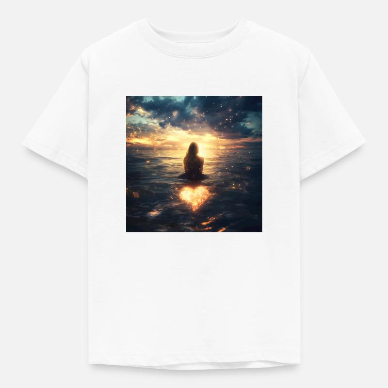 plan céleste - T-shirt Enfant - blanc