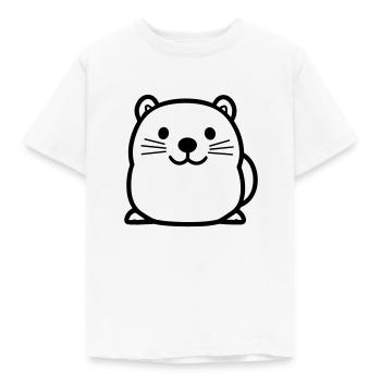 Murmeltier - Kinder T-Shirt - Weiß - Vorne - AI Model Kid Male (0cm)