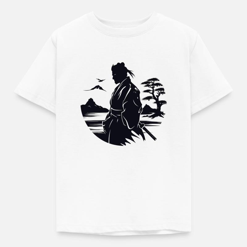Zen Samurai - Kids' T-Shirt - white