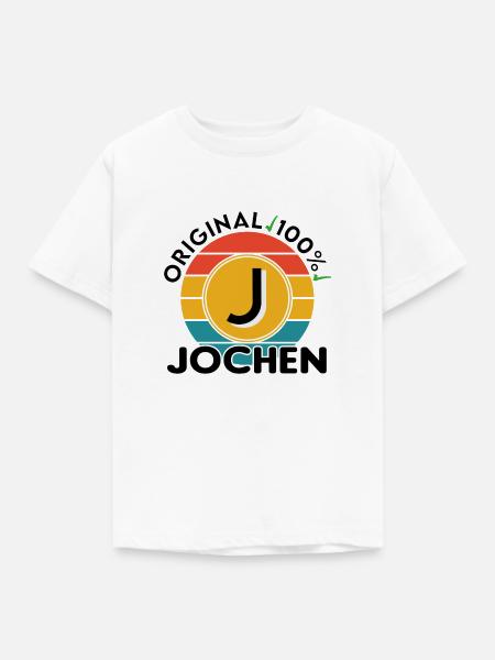 Jochen - Kinder T-Shirt - Weiß