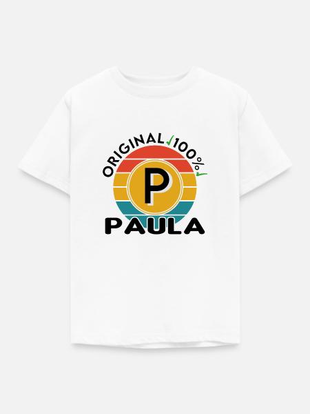 Paula - Kinder T-Shirt - Weiß