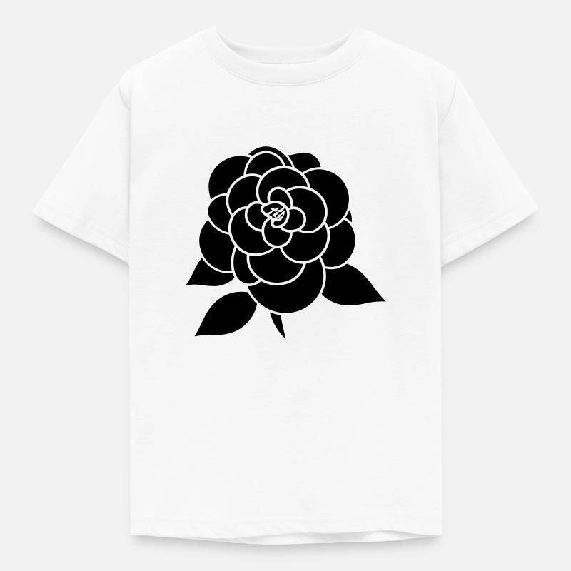 Icon fleur - T-shirt Enfant - blanc