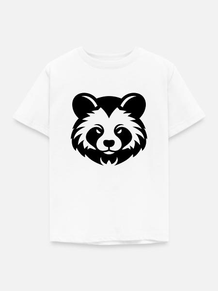 Kleiner Panda - Kinder T-Shirt - Weiß