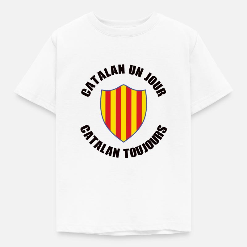 Catalan toujours - T-shirt Enfant - blanc