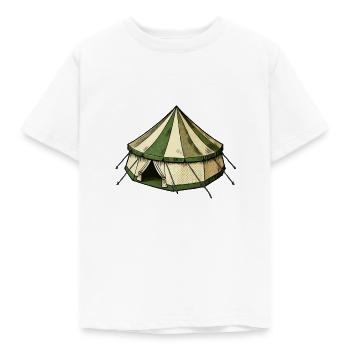 tente - T-shirt Enfant - blanc - Devant - AI Model Kid Male (0cm)