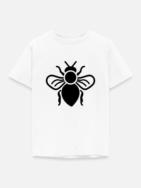 Biene - Kinder T-Shirt - Weiß