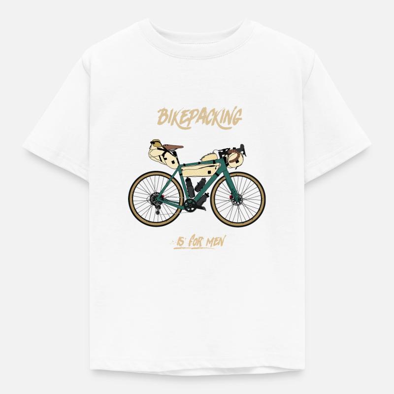 Vélopacking - T-shirt Enfant - blanc