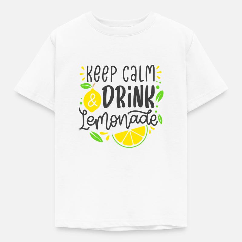 Keep Calm And Drink Lemonade - Kids' T-Shirt - white