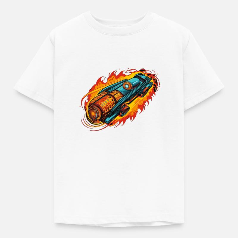 Turbo atomic - T-shirt Enfant - blanc