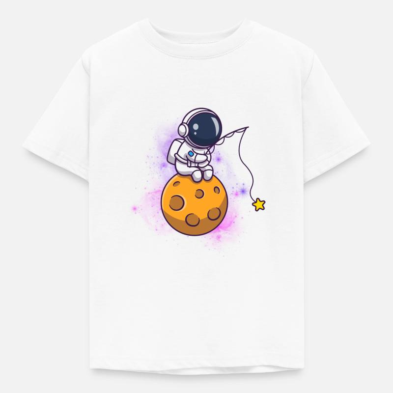 Space - Kids' T-Shirt - white