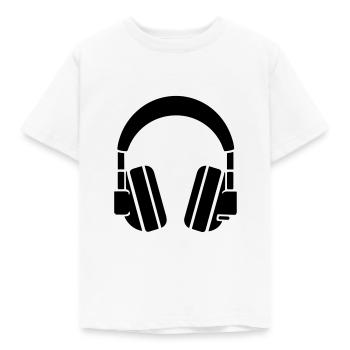 Gaming headset - Kids' T-Shirt - white - Front - AI Model Kid Male (0cm)