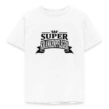 super krankenpfleger - Kinder T-Shirt - Weiß - Vorne - AI Model Kid Male (0cm)