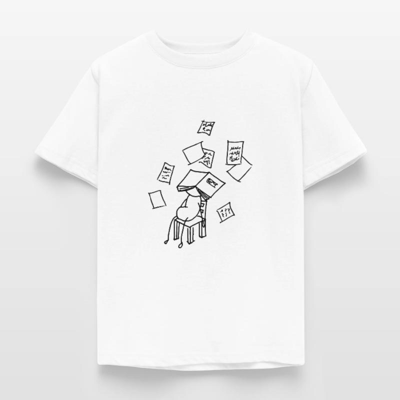 krank oder Schule Kinder T-Shirt