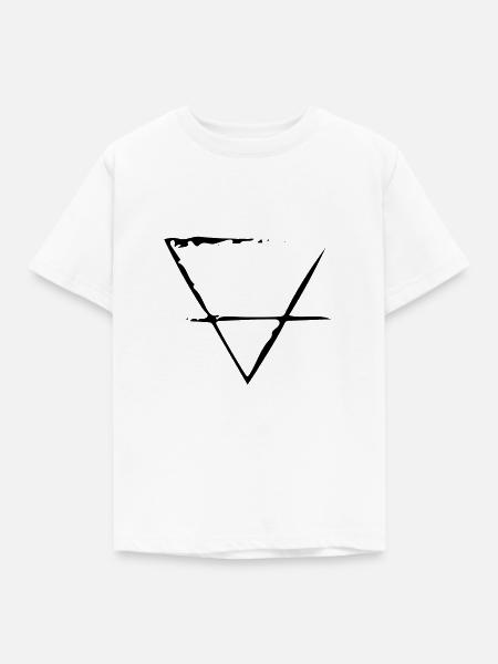 Element Erde - Kinder T-Shirt - Weiß
