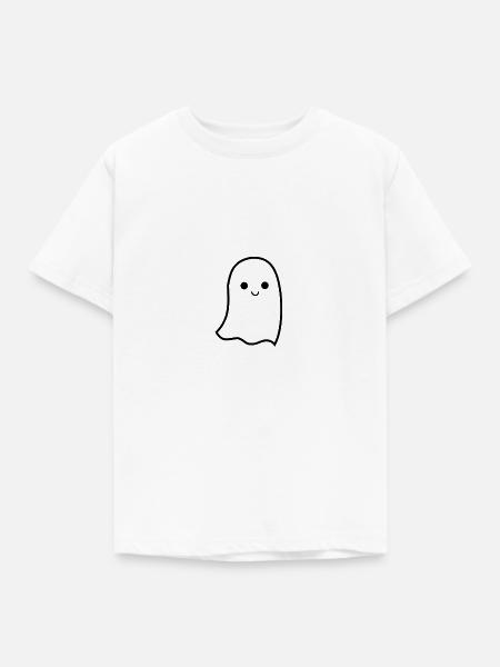 Kleiner Geist - Kinder T-Shirt - Weiß