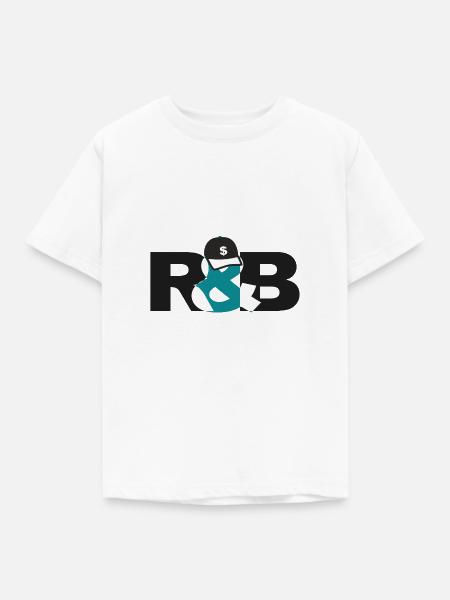 RnB - Kinder T-Shirt - Weiß