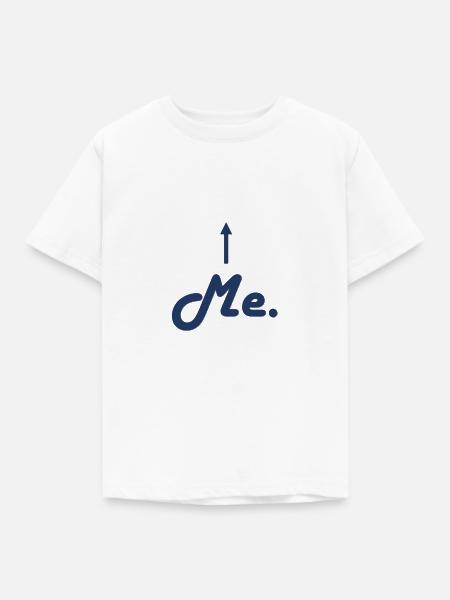 Me - Kinder T-Shirt - Weiß