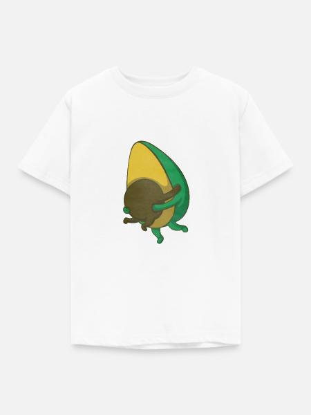 Avocado - Kinder T-Shirt - Weiß