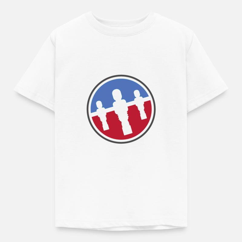 Kicker Logo - Kinder T-Shirt - Weiß
