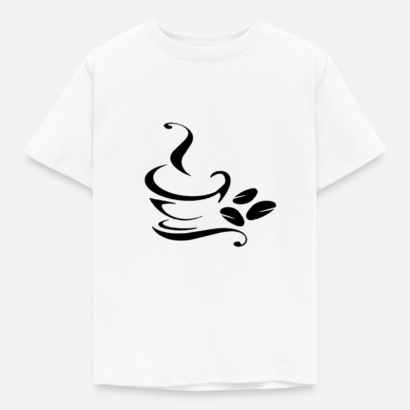 tasse java - T-shirt Enfant - blanc