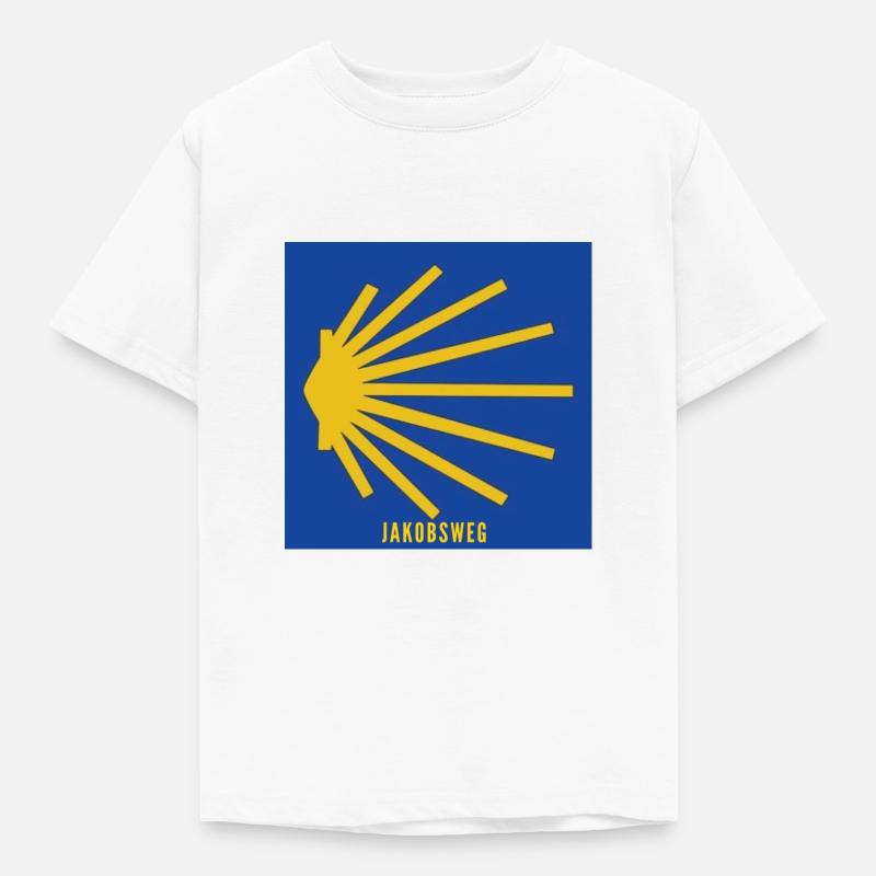 Chemin de Saint-Jacques - T-shirt Enfant - blanc