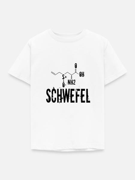 Paar Partnerlook Schwefel - Kinder T-Shirt - Weiß
