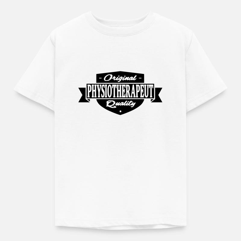 physiotherapeut - Kinder T-Shirt - Weiß