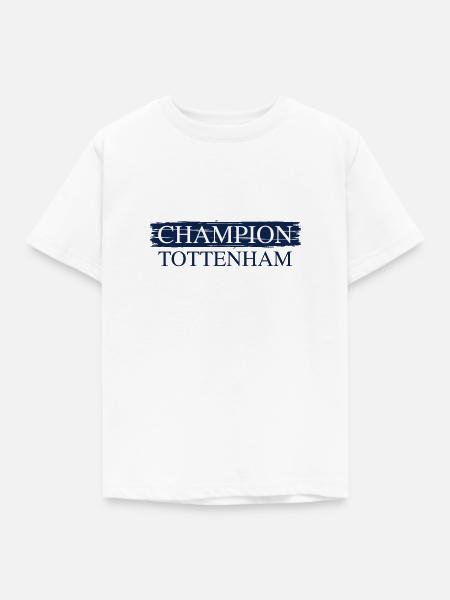 Champion Tottenham - Kinder T-Shirt - Weiß