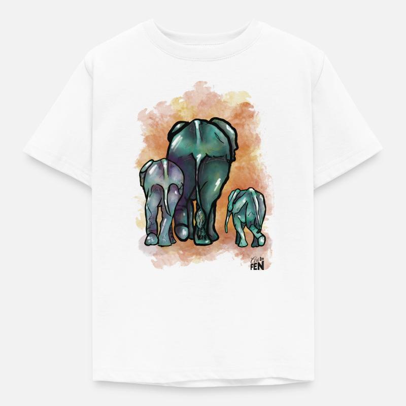 Génération éléphant - T-shirt Enfant - blanc