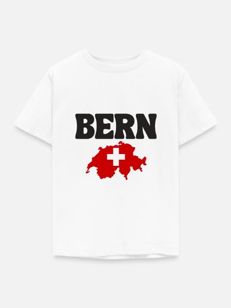 Bern - Kinder T-Shirt - Weiß