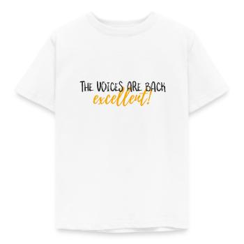 Cheeky Voices Tee - Kids' T-Shirt - white - Front - AI Model Kid Male (0cm)
