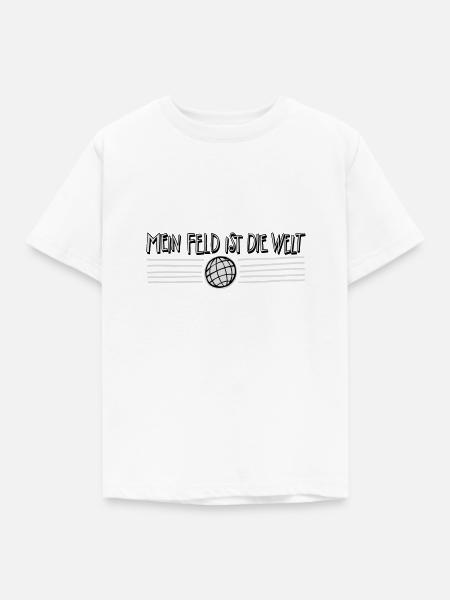 Die Welt - Kinder T-Shirt - Weiß