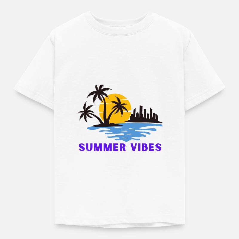 Summer - T-shirt Enfant - blanc