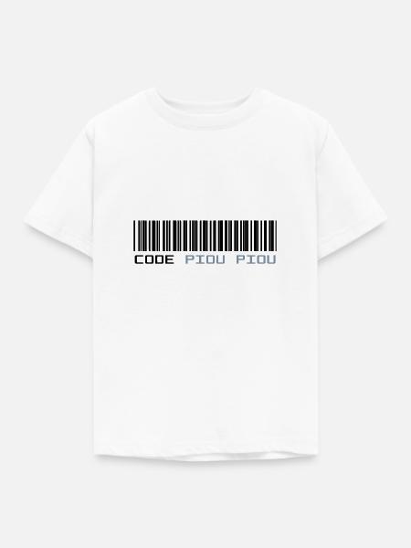 CODE PIOU PIOU - T-shirt Enfant - blanc