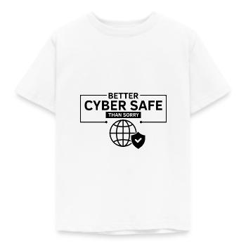 Conception de la cybersécurité pour les pirates informatiques et la cybersécurité - T-shirt Enfant - blanc - Devant - AI Model Kid Male (0cm)