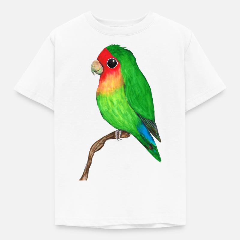 Inséparable mignon - T-shirt Enfant - blanc