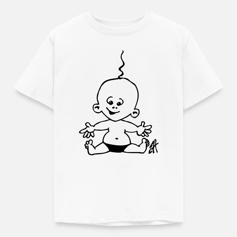 Baby - Kinder T-Shirt - Weiß