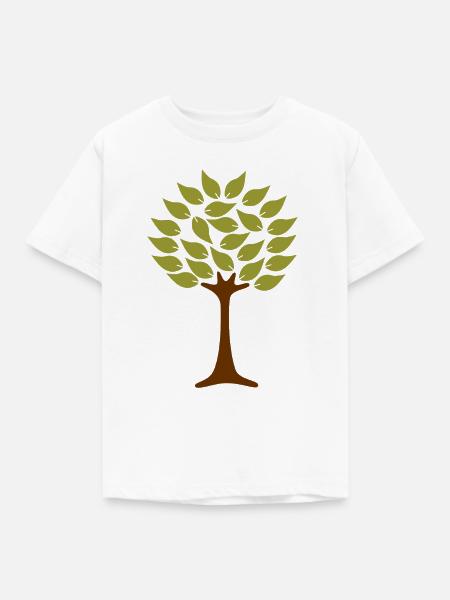 Baum des Lebens - Kinder T-Shirt - Weiß
