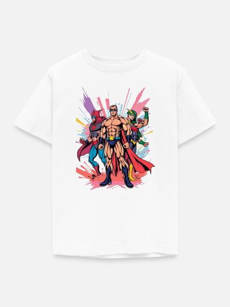 Hero 3 - Kinder T-Shirt - Weiß