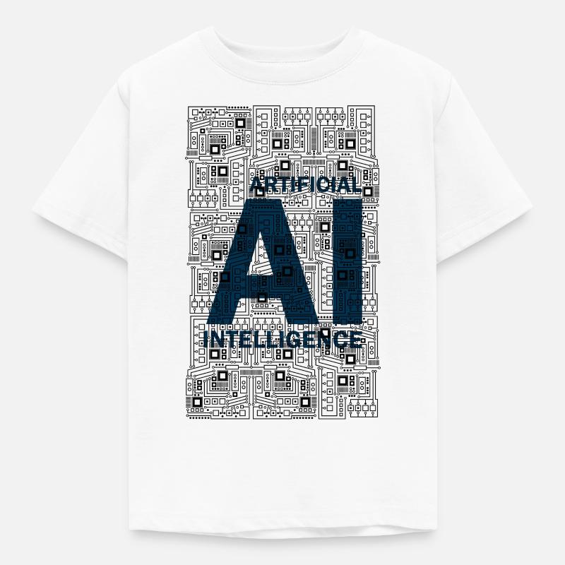 AI - Artificial intelligence - AI - Kids' T-Shirt - white
