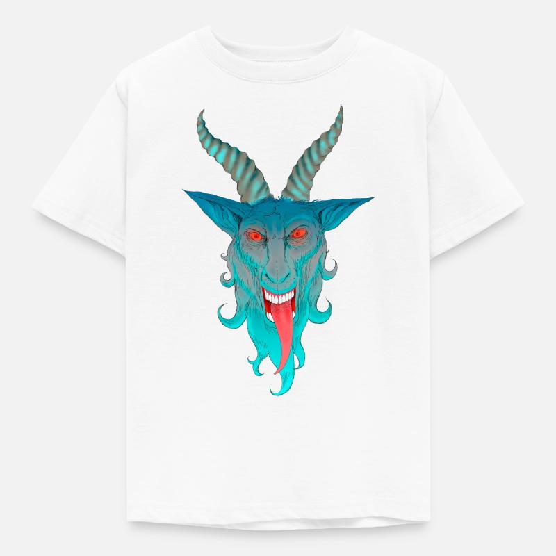 DÄMON - Kinder T-Shirt - Weiß
