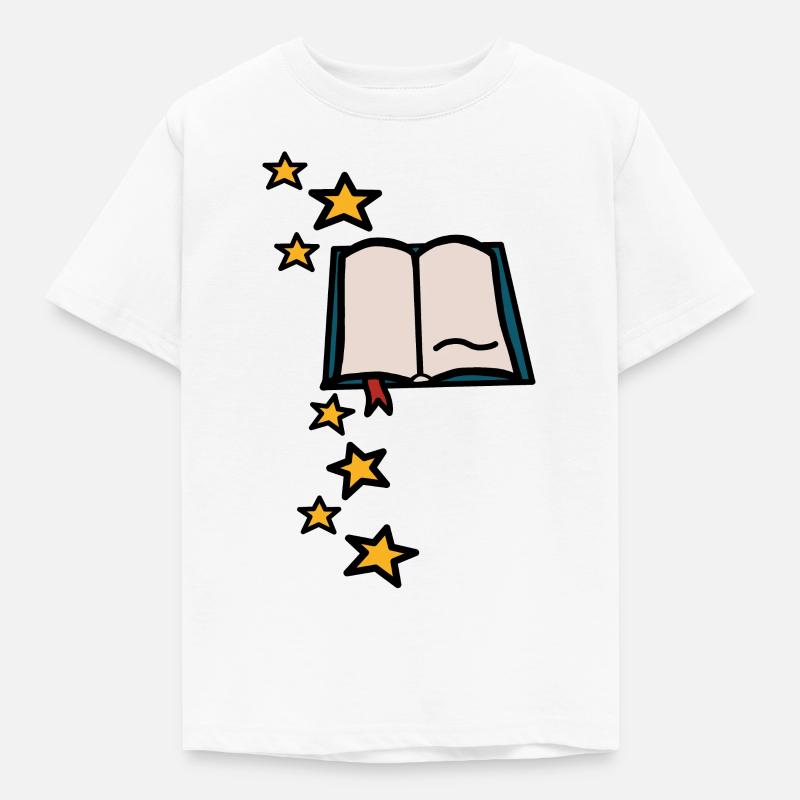 Magic Book - Kids' T-Shirt - white