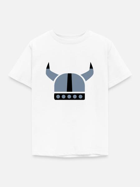 Wikinger - Kinder T-Shirt - Weiß